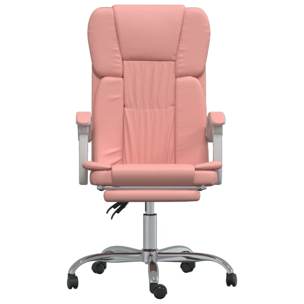 Fauteuil inclinable de bureau Rose Similicuir - XIOS