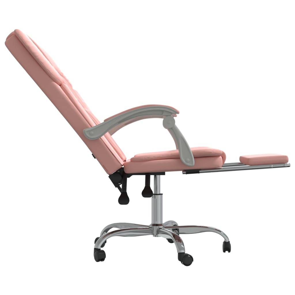 Fauteuil inclinable de bureau Rose Similicuir - XIOS