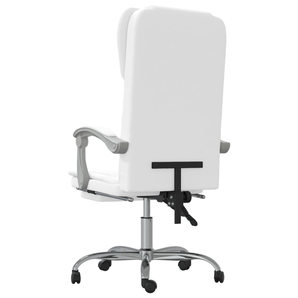 Fauteuil inclinable de bureau Blanc Similicuir - XIOS