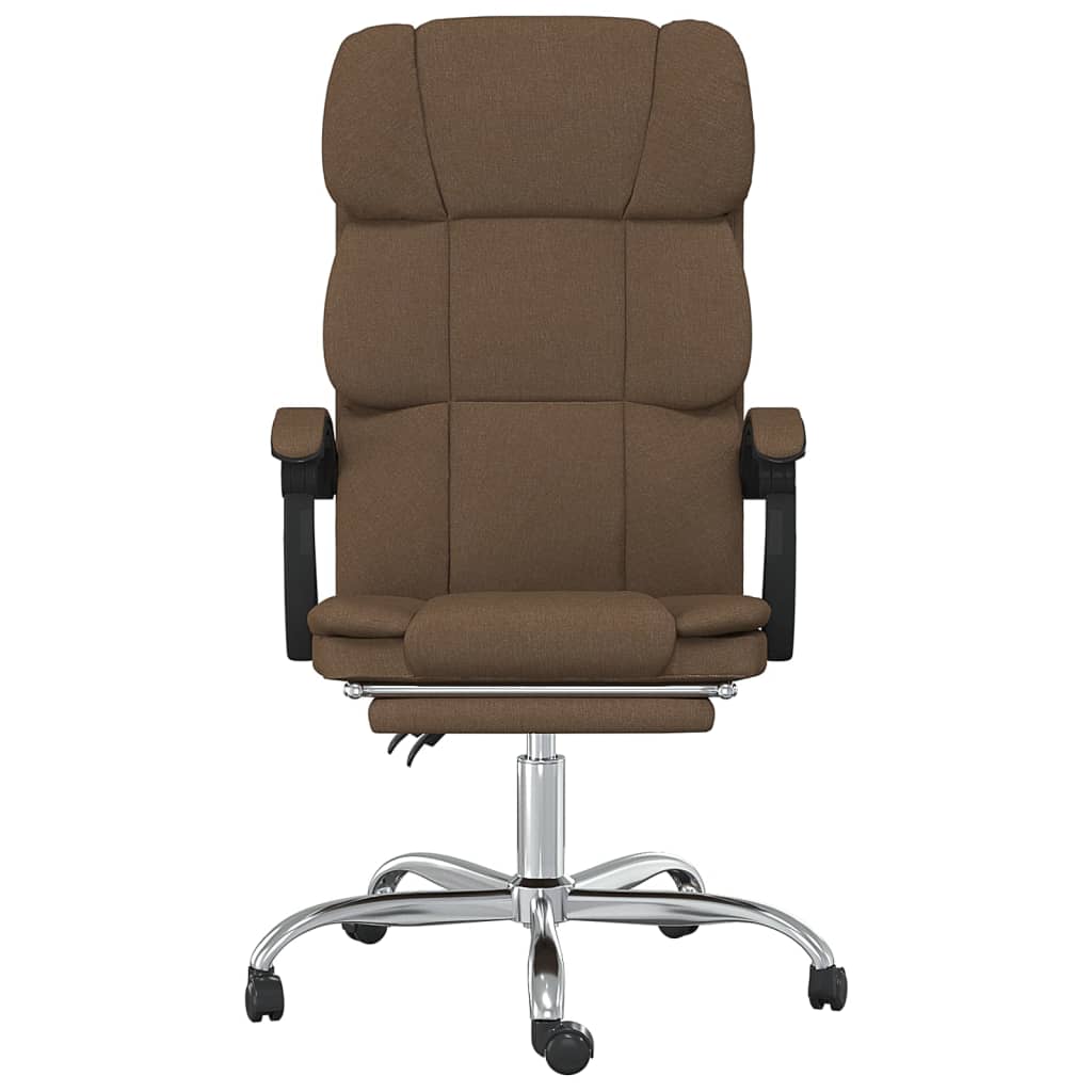 Fauteuil inclinable de bureau Marron Tissu - XIOS