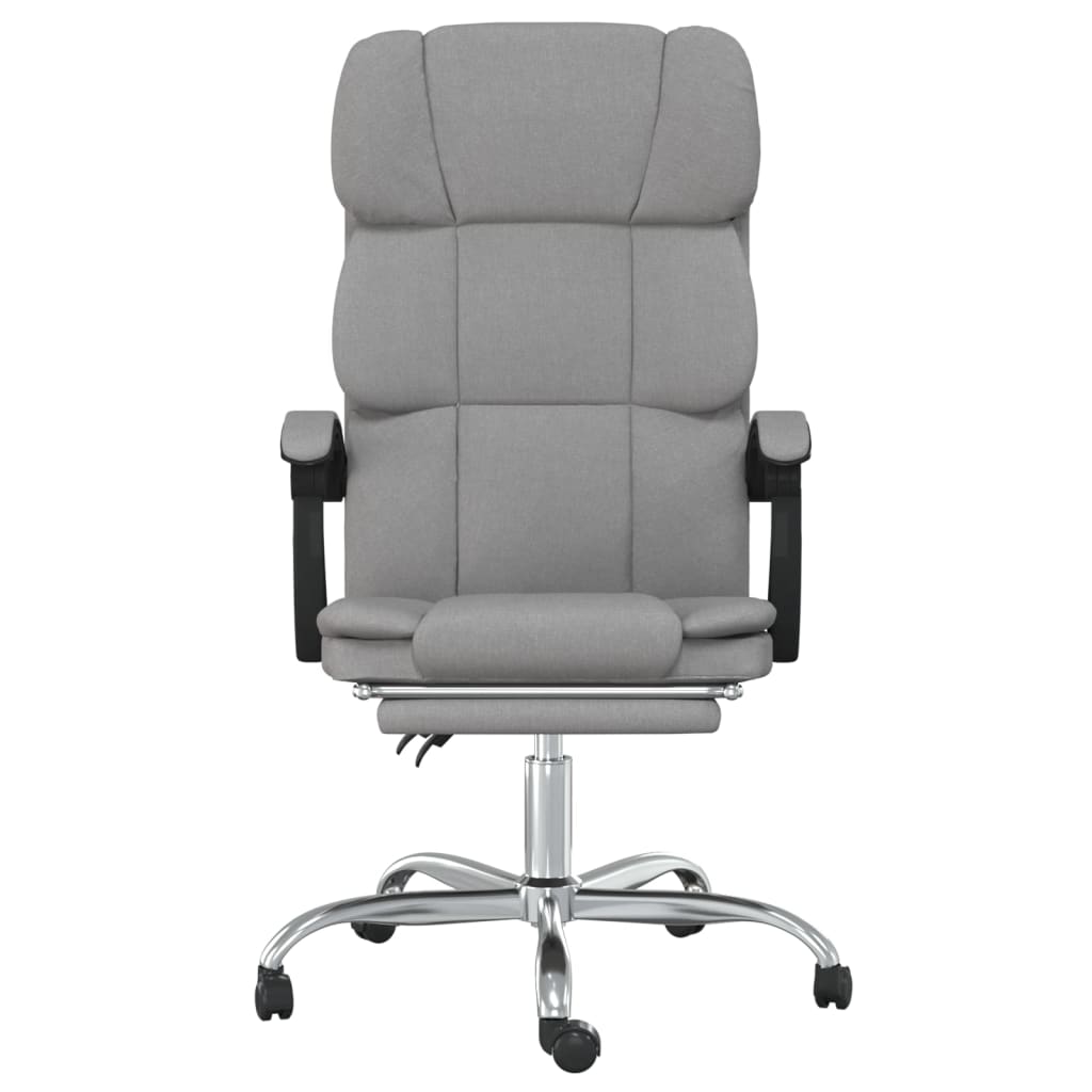 Fauteuil inclinable de bureau Gris clair Tissu - XIOS