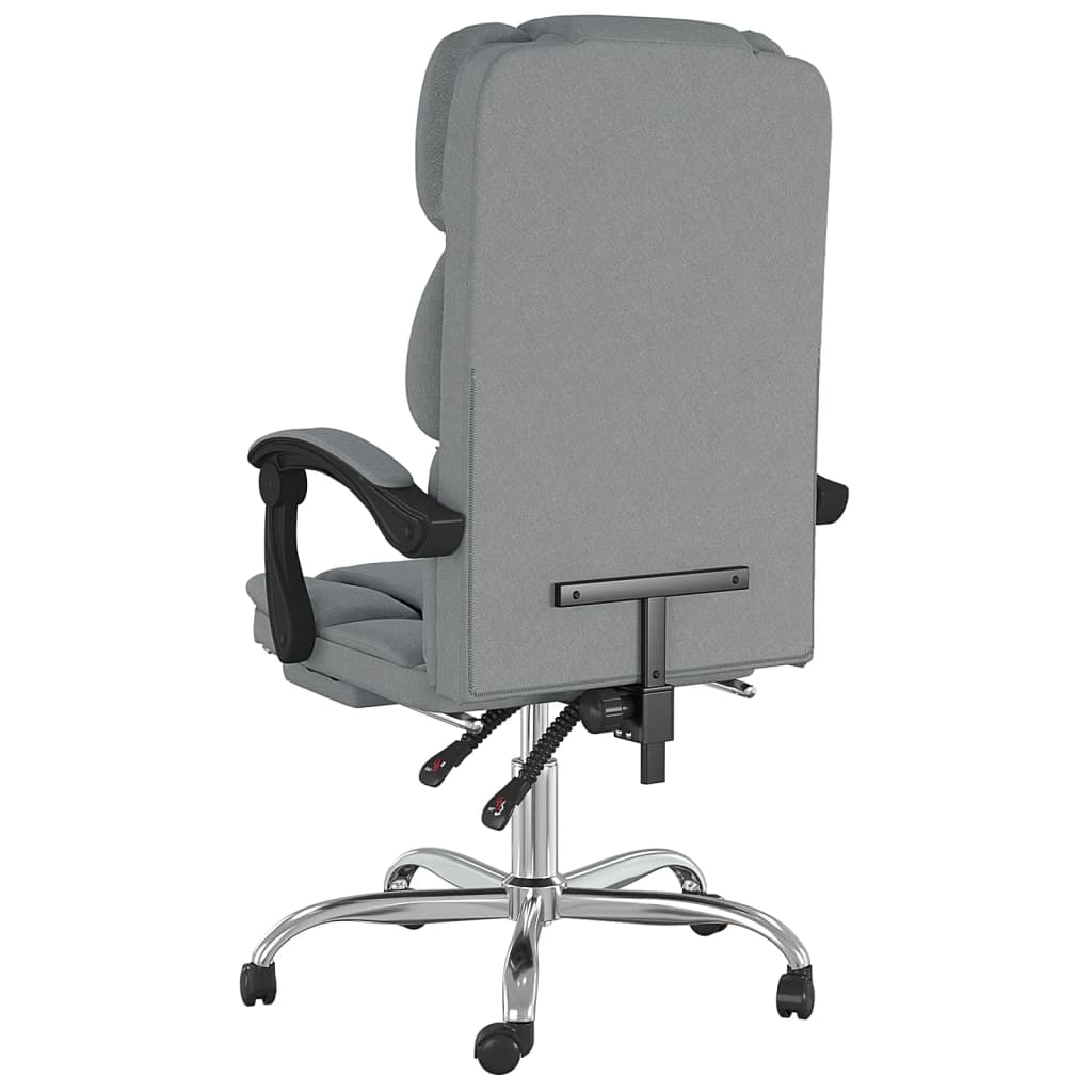 Fauteuil inclinable de bureau Gris clair Tissu - XIOS