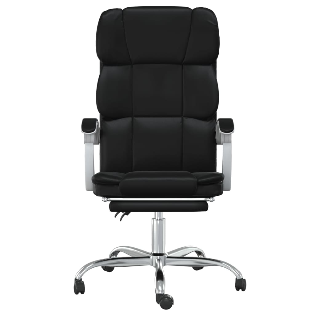 Fauteuil inclinable de bureau Noir Similicuir - XIOS