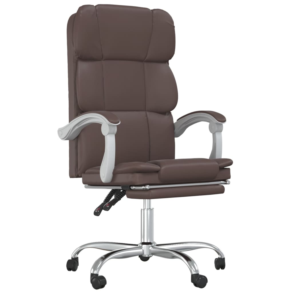 Fauteuil inclinable de bureau Marron Similicuir - XIOS