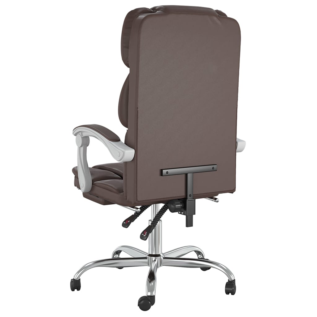 Fauteuil inclinable de bureau Marron Similicuir - XIOS