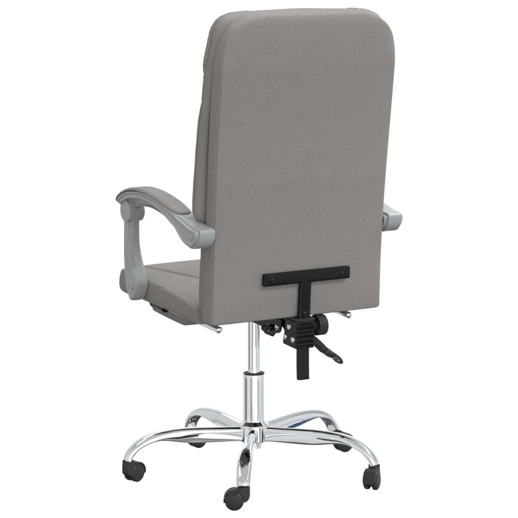 Fauteuil inclinable de bureau Taupe Tissu - XIOS