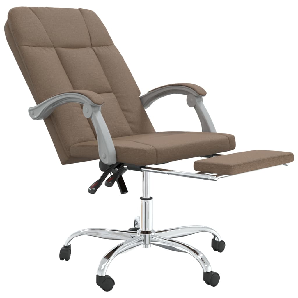 Fauteuil inclinable de bureau Marron Tissu - XIOS