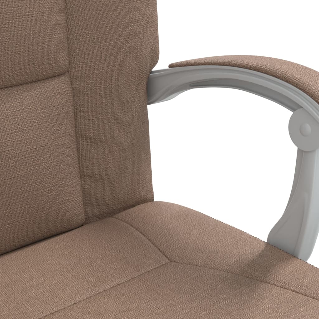 Fauteuil inclinable de bureau Marron Tissu - XIOS