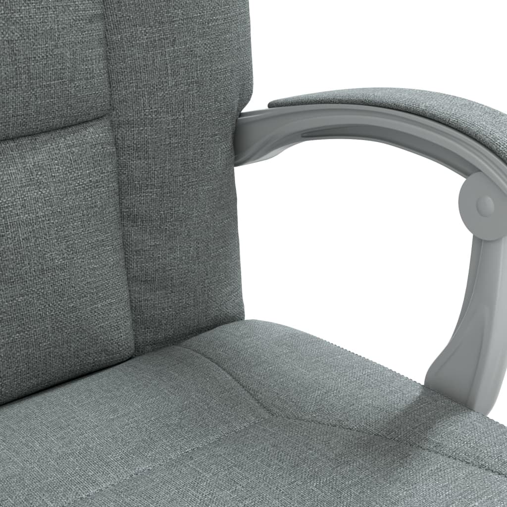 Fauteuil inclinable de bureau Gris foncé Tissu - XIOS