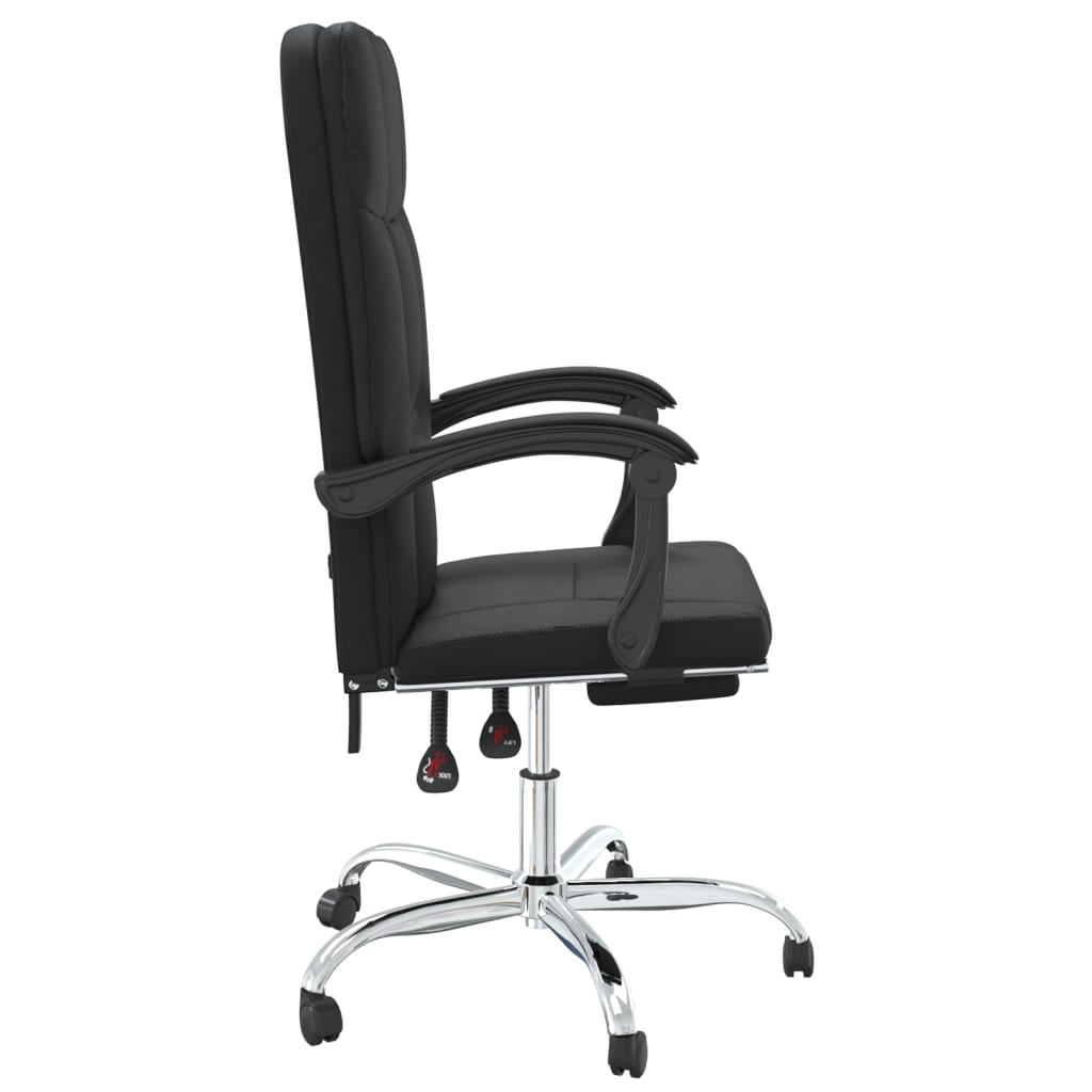 Fauteuil inclinable de bureau Noir Similicuir - XIOS