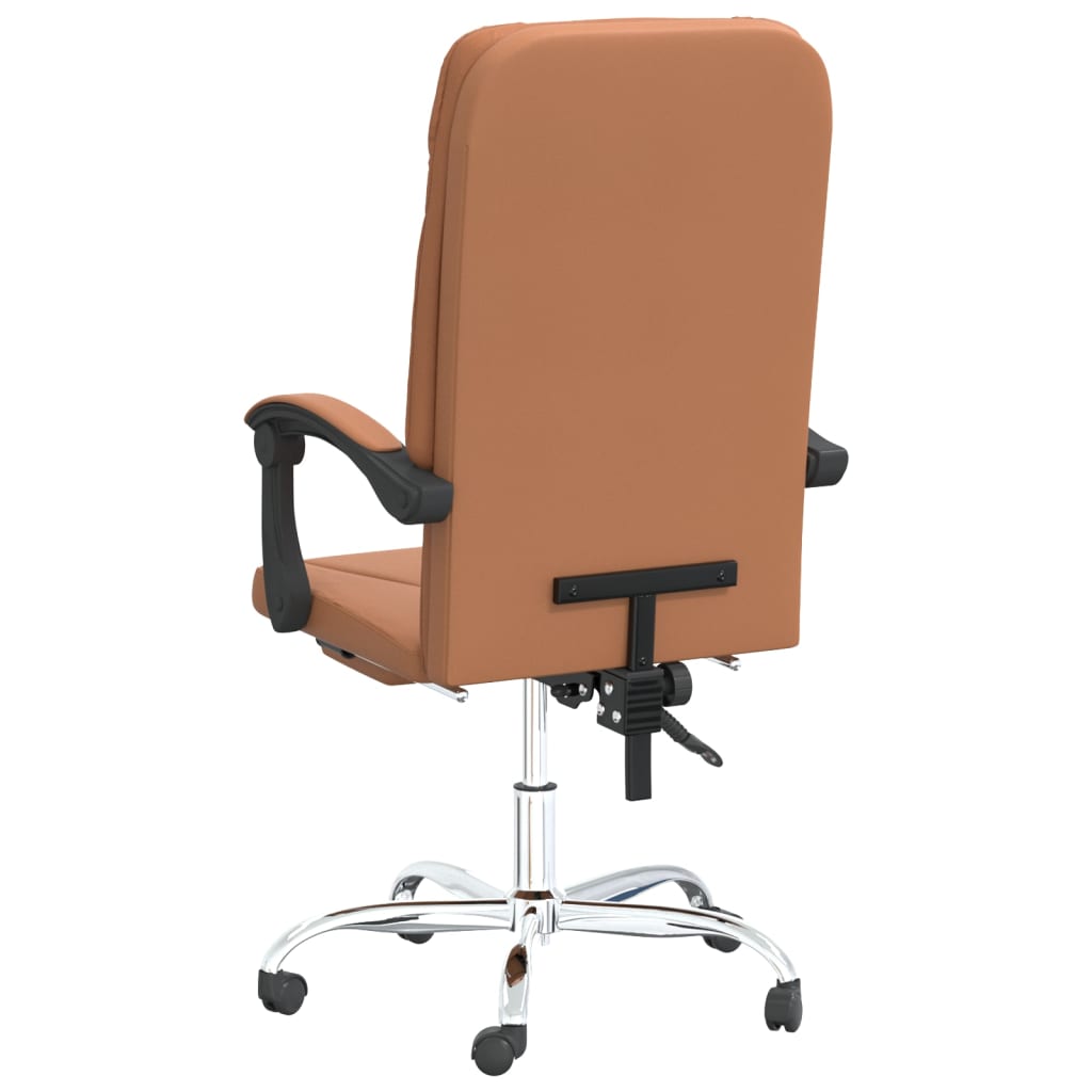 Fauteuil inclinable de bureau Marron Similicuir - XIOS