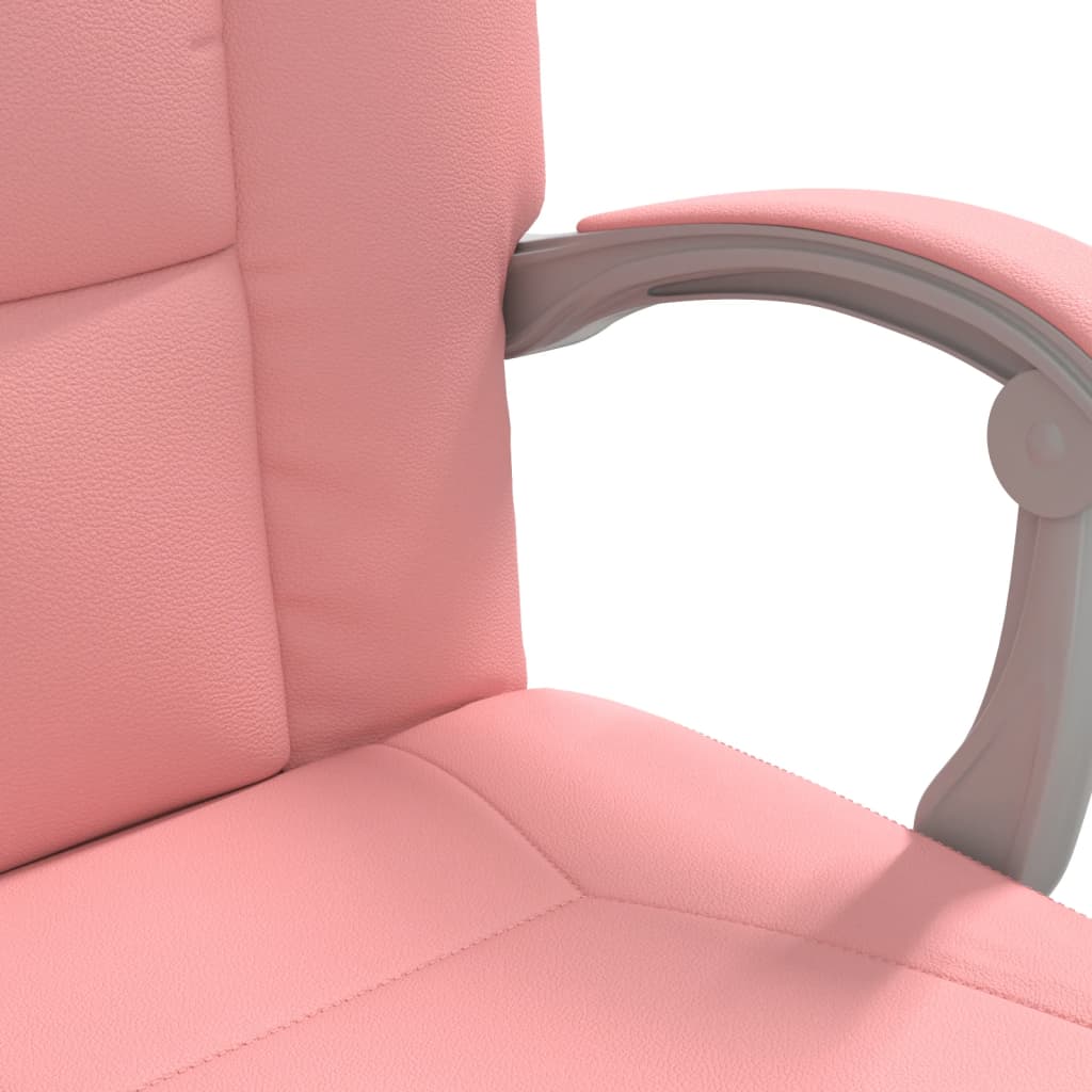 Fauteuil inclinable de bureau Rose Similicuir - XIOS