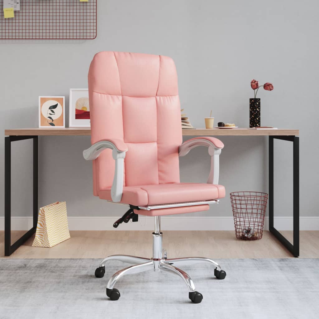 Fauteuil inclinable de bureau Rose Similicuir - XIOS