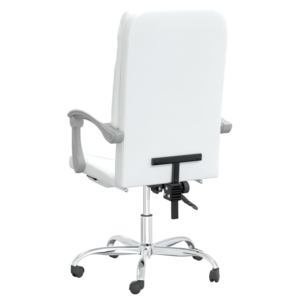 Fauteuil inclinable de bureau Blanc Similicuir - XIOS