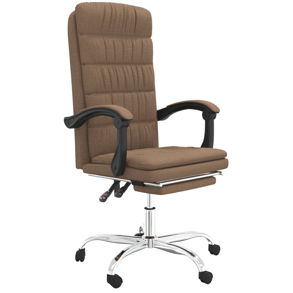 Fauteuil inclinable de bureau Marron Tissu - XIOS