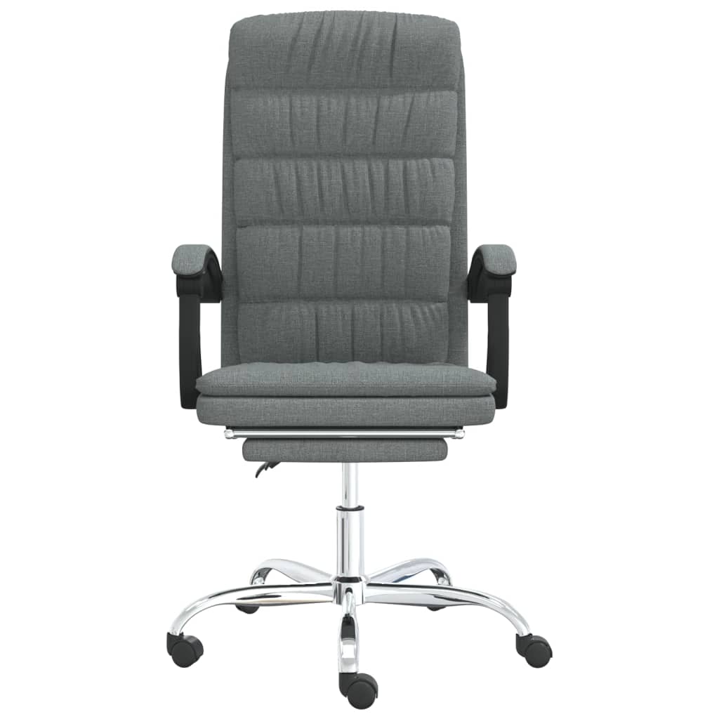 Fauteuil inclinable de bureau Gris foncé Tissu - XIOS