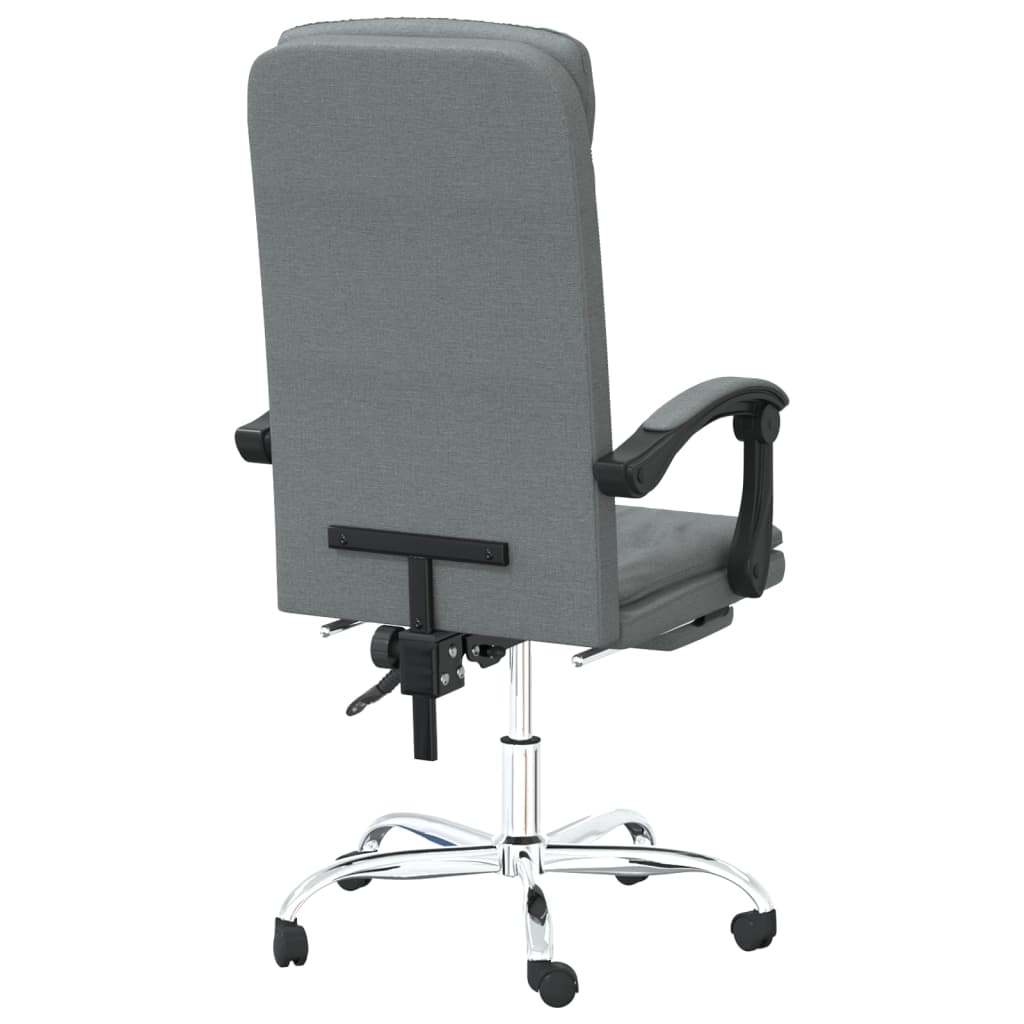 Fauteuil inclinable de bureau Gris foncé Tissu - XIOS