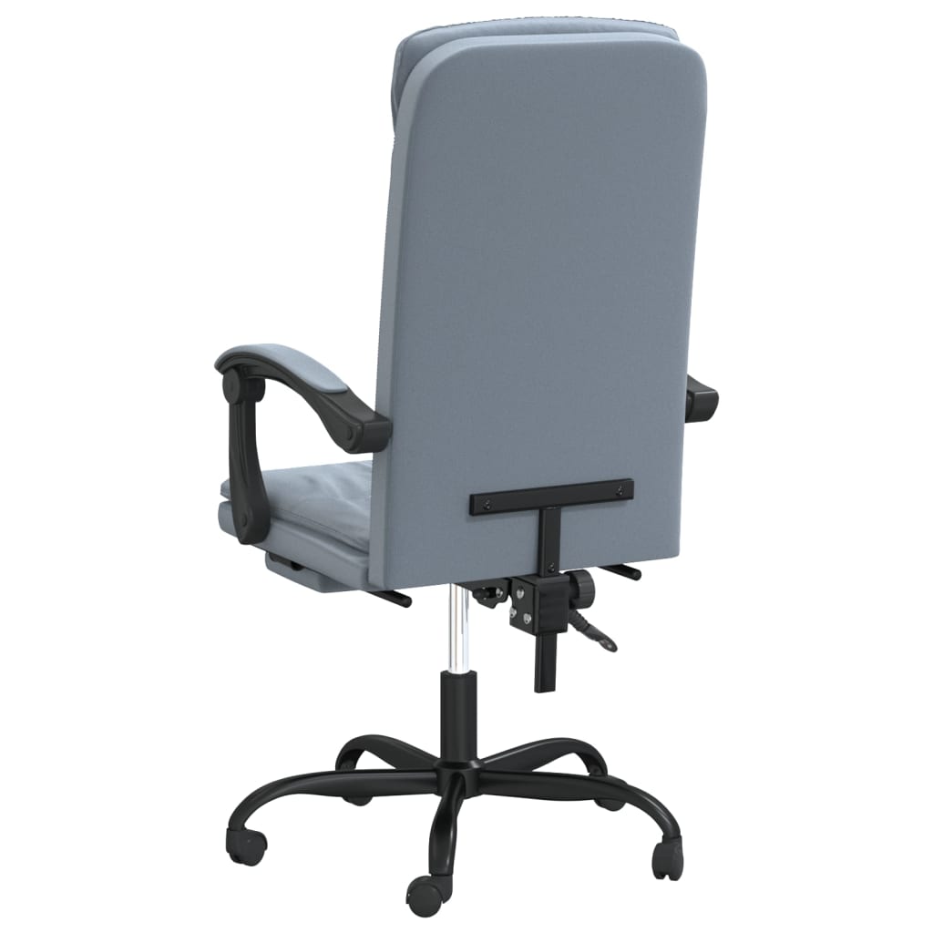 Fauteuil inclinable de bureau Gris foncé Velours - XIOS