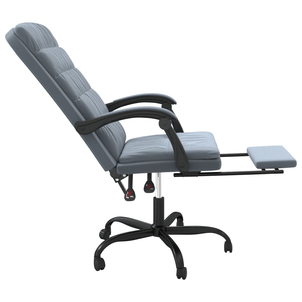 Fauteuil inclinable de bureau Gris foncé Velours - XIOS