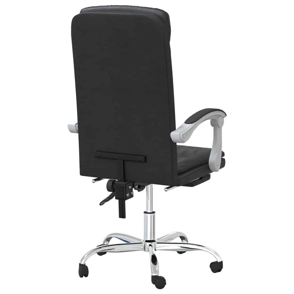 Fauteuil inclinable de bureau Noir Similicuir