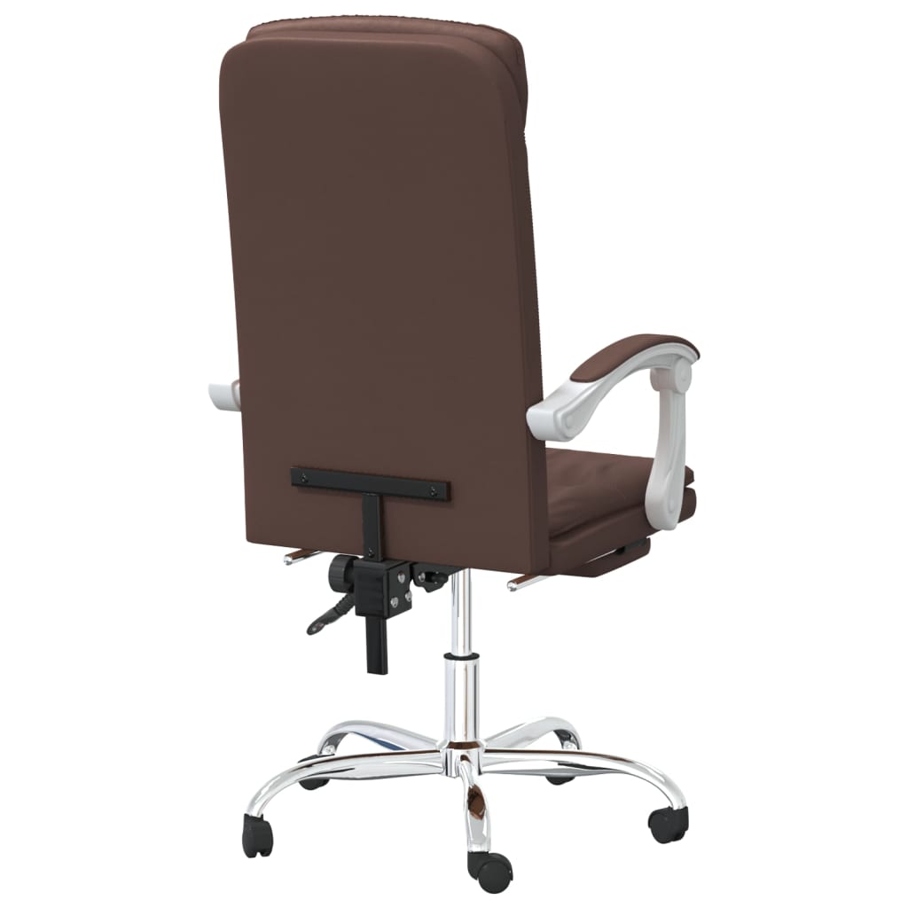 Fauteuil inclinable de bureau Marron Similicuir - XIOS