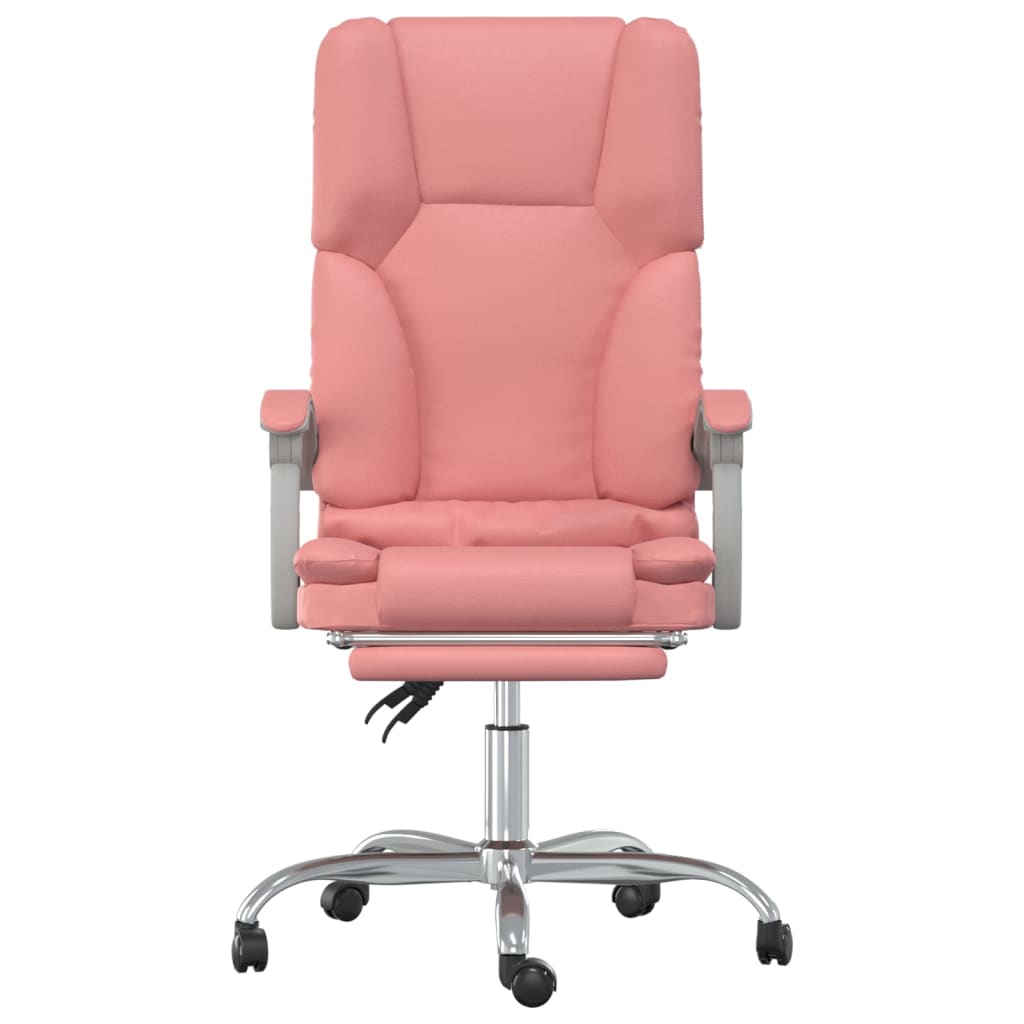 Fauteuil de massage inclinable de bureau Rose Similicuir - XIOS