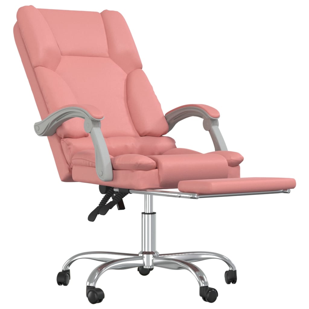 Fauteuil de massage inclinable de bureau Rose Similicuir - XIOS