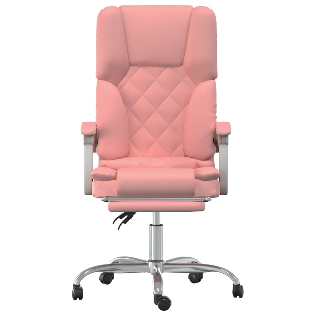 Fauteuil de massage inclinable de bureau Rose Similicuir - XIOS