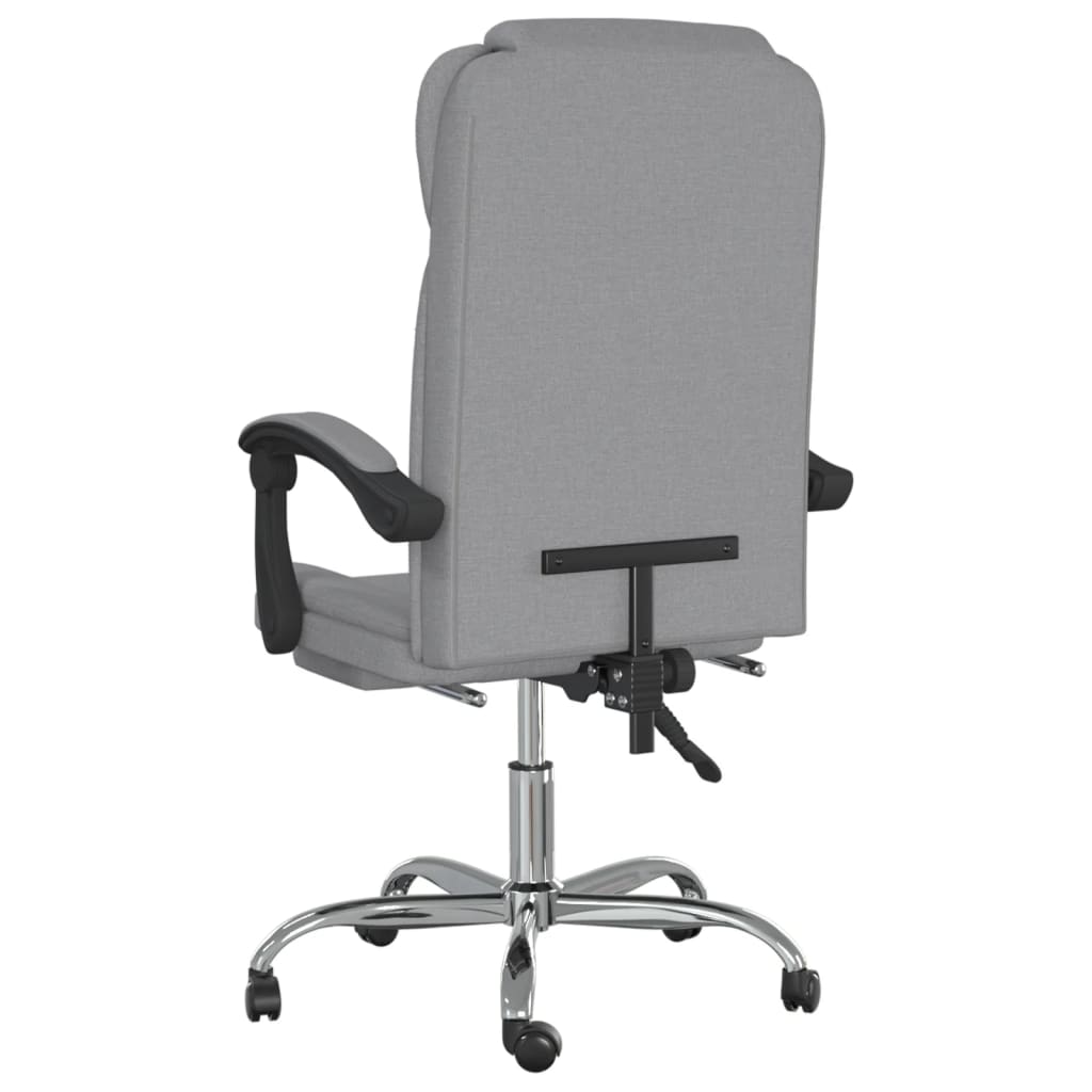Fauteuil inclinable de bureau Gris clair Tissu - XIOS