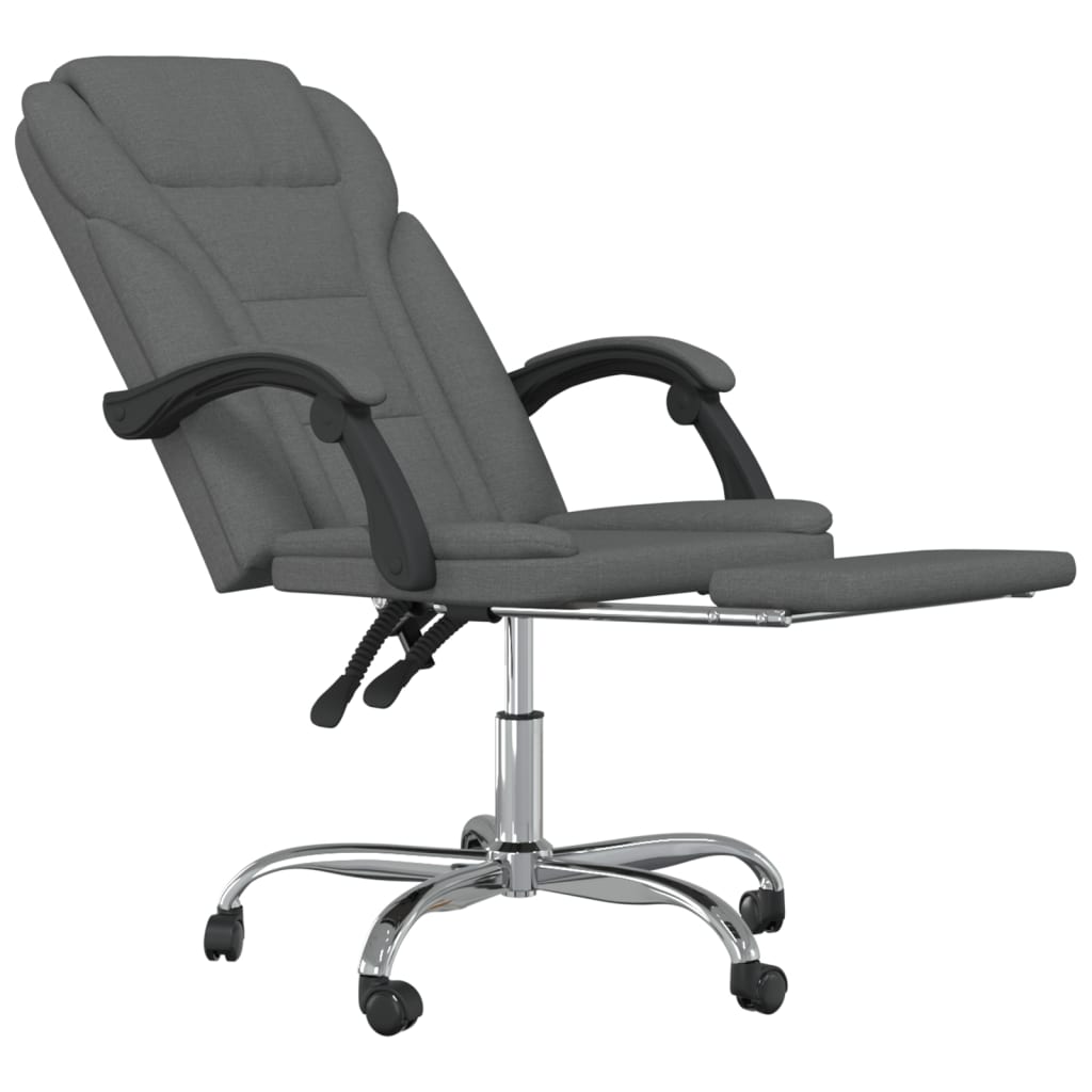 Fauteuil inclinable de bureau Gris foncé Tissu - XIOS