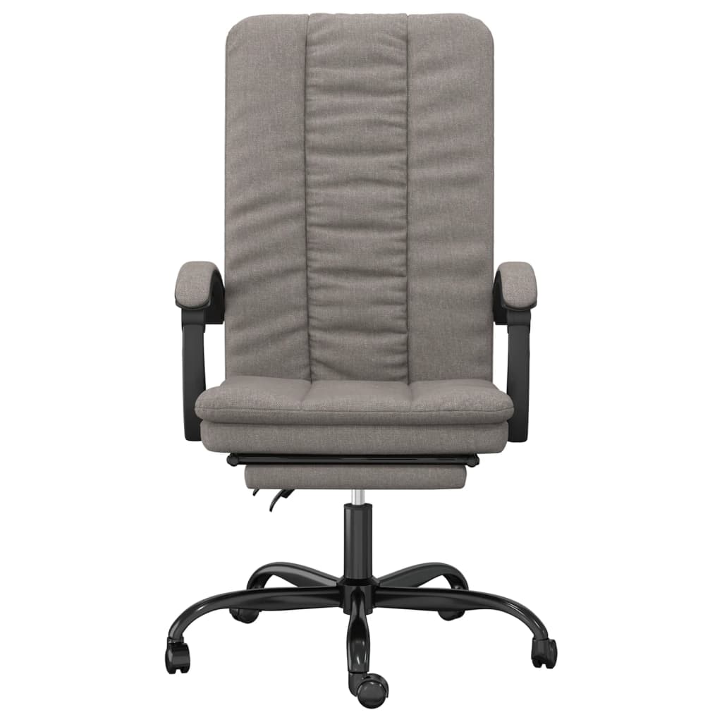 Fauteuil inclinable de bureau Taupe Tissu - XIOS