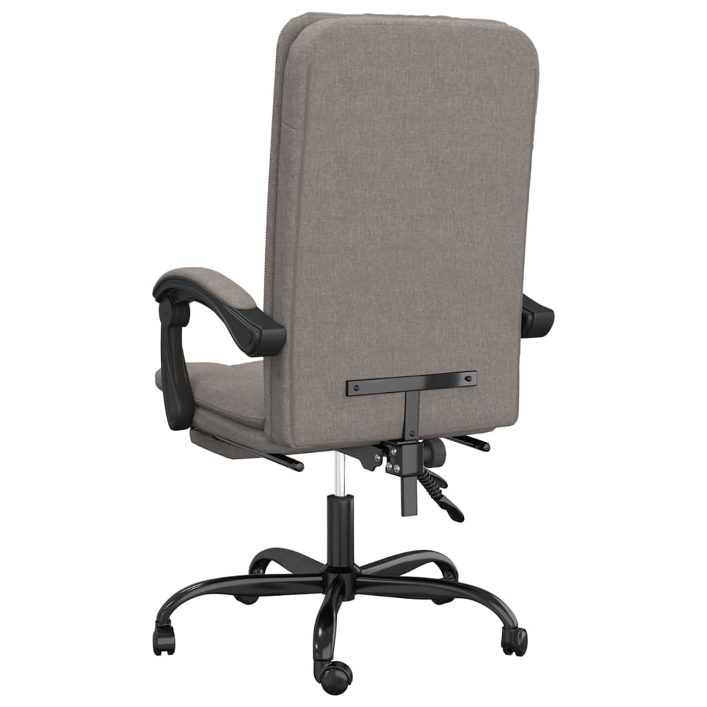 Fauteuil inclinable de bureau Taupe Tissu - XIOS
