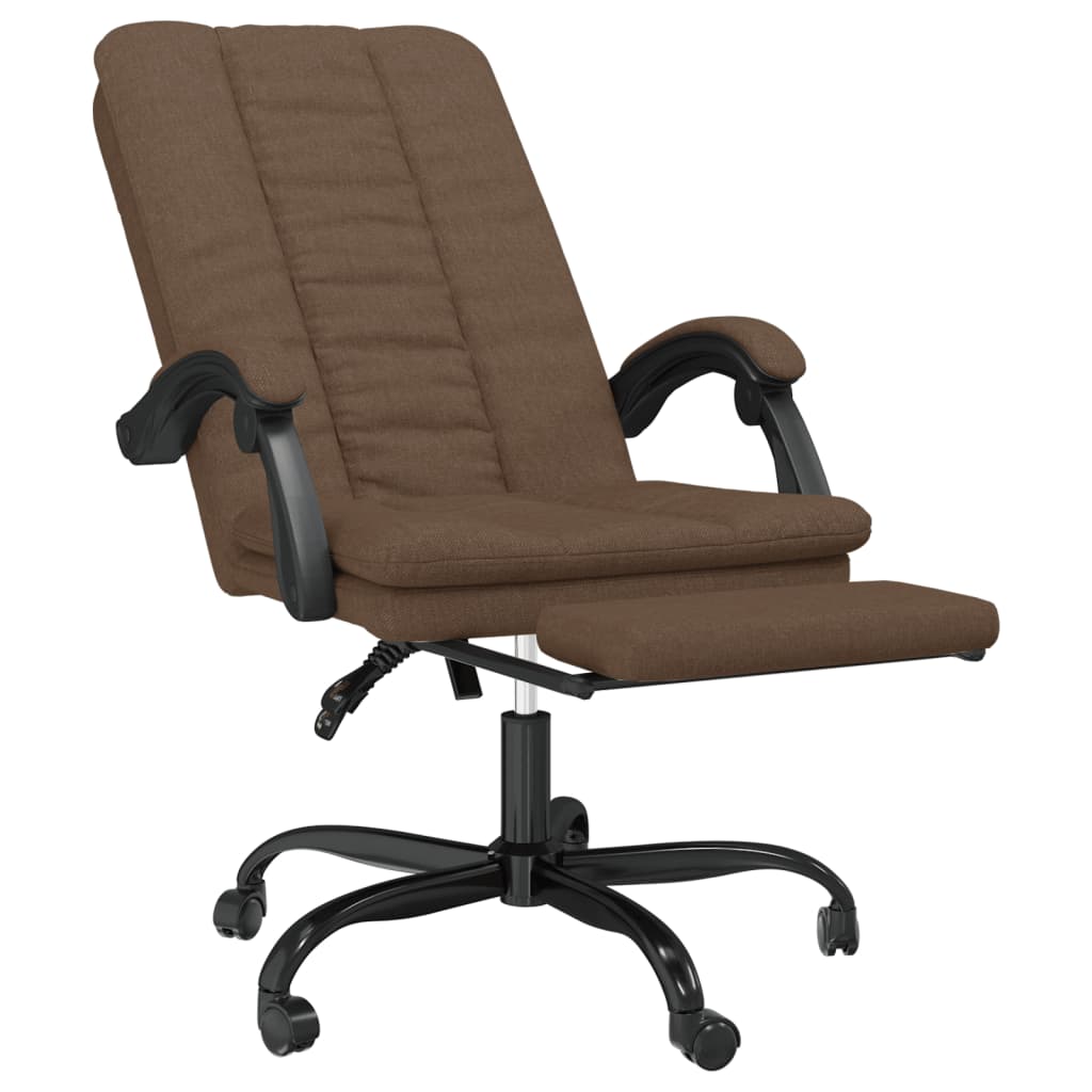 Fauteuil inclinable de bureau Marron Tissu - XIOS