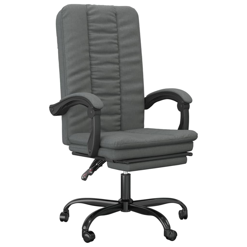 Fauteuil inclinable de bureau Gris foncé Tissu - XIOS