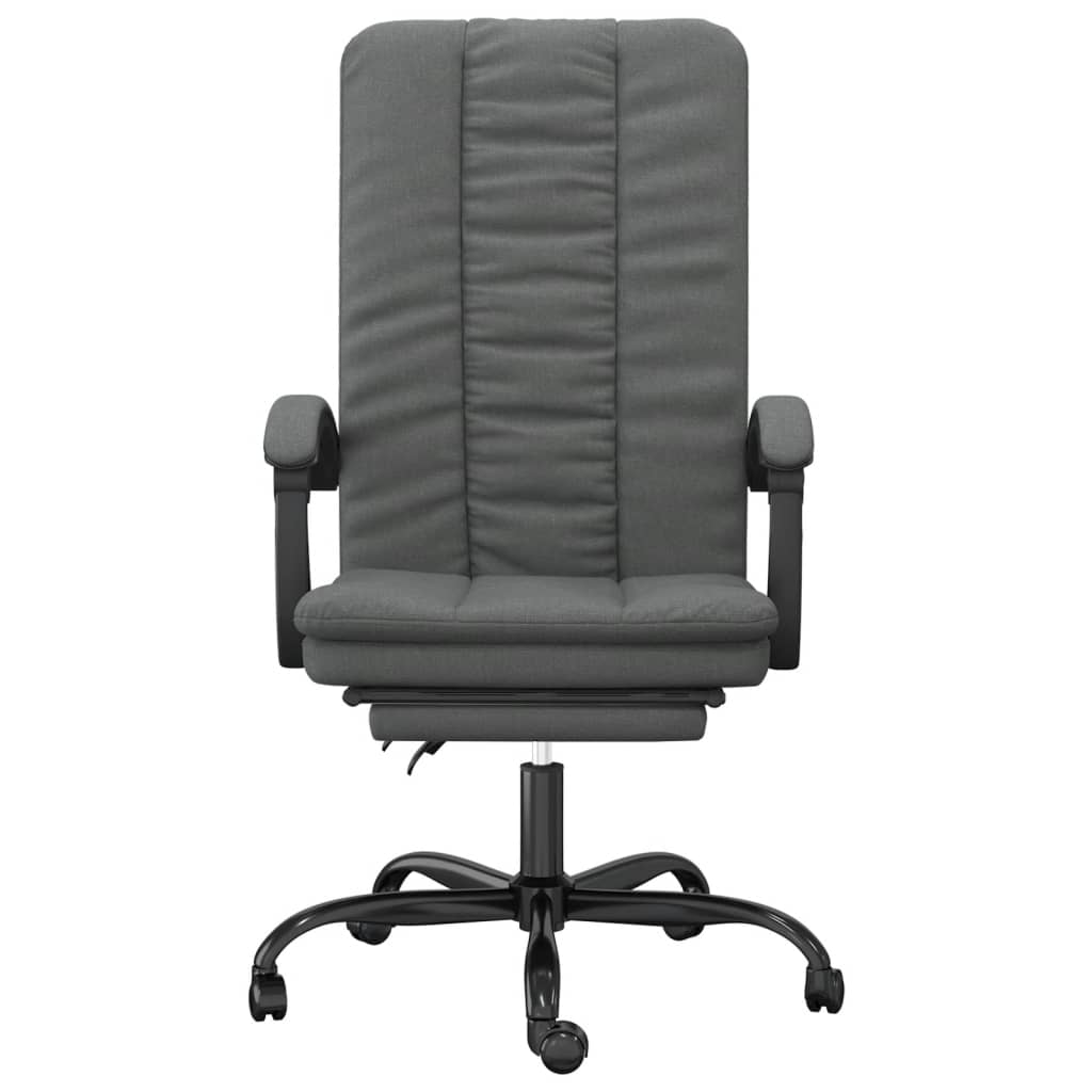 Fauteuil inclinable de bureau Gris foncé Tissu - XIOS