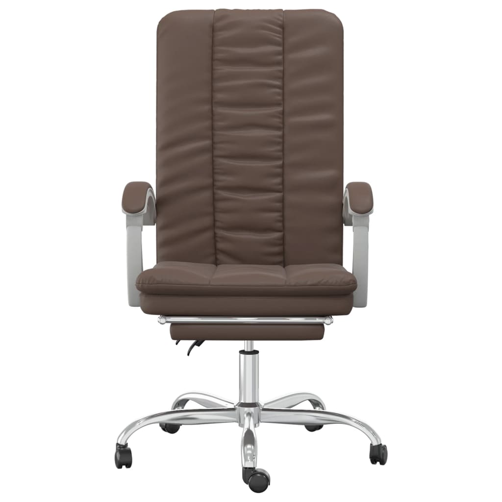 Fauteuil inclinable de bureau Marron Similicuir - XIOS