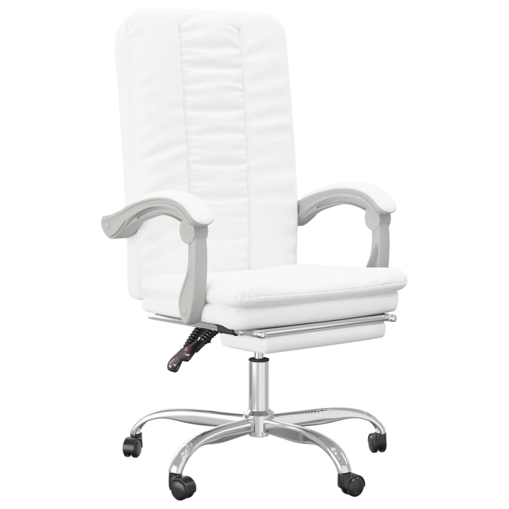 Fauteuil inclinable de bureau Blanc Similicuir - XIOS