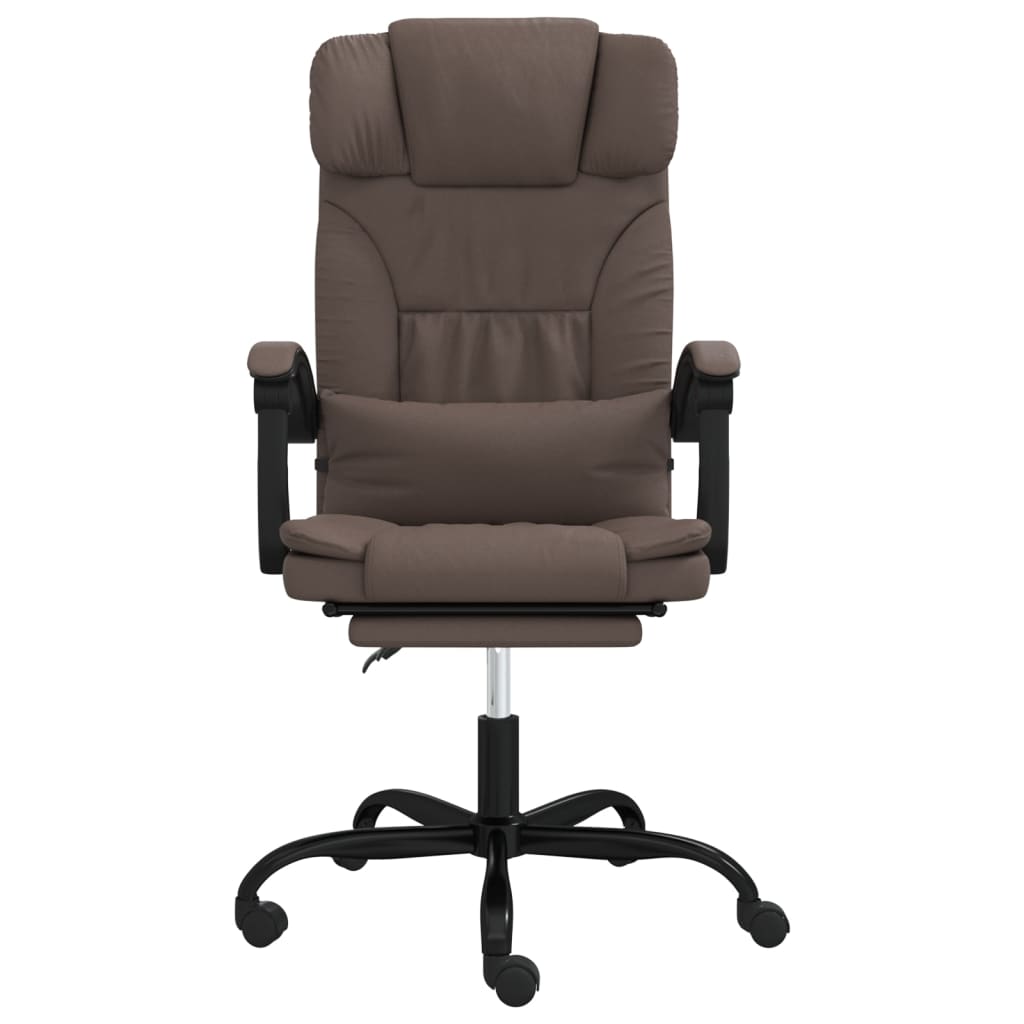 Fauteuil inclinable de bureau Marron Similicuir - XIOS