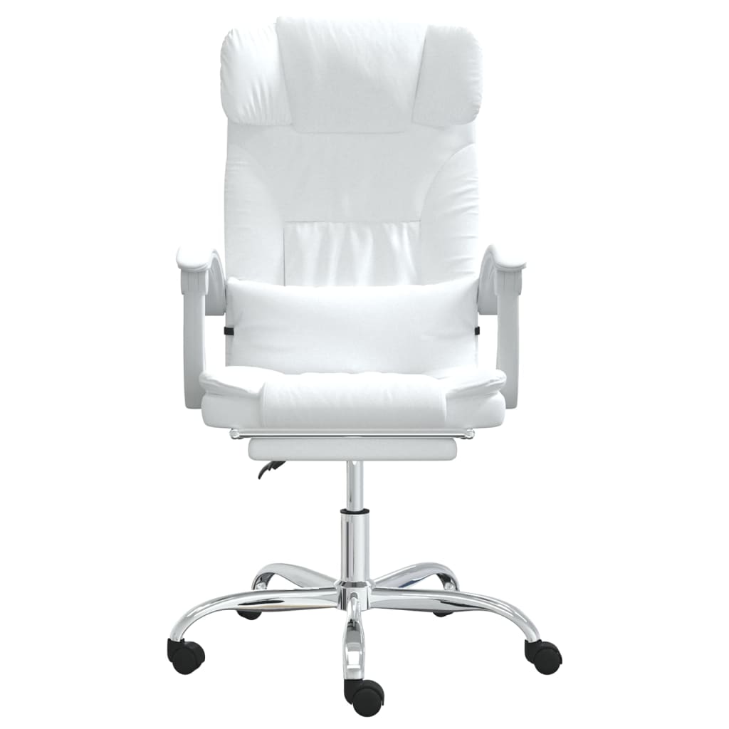 Fauteuil inclinable de bureau Blanc Similicuir - XIOS
