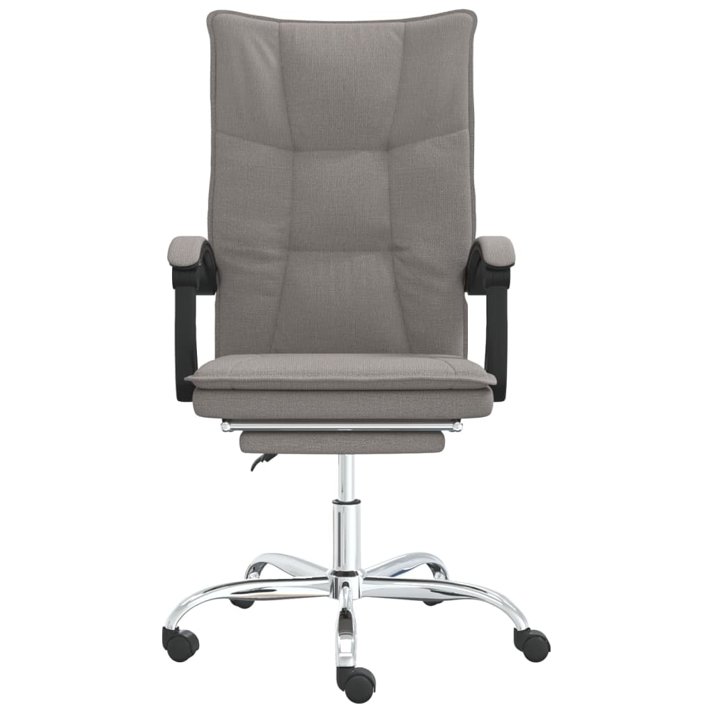 Fauteuil inclinable de bureau Taupe Tissu - XIOS