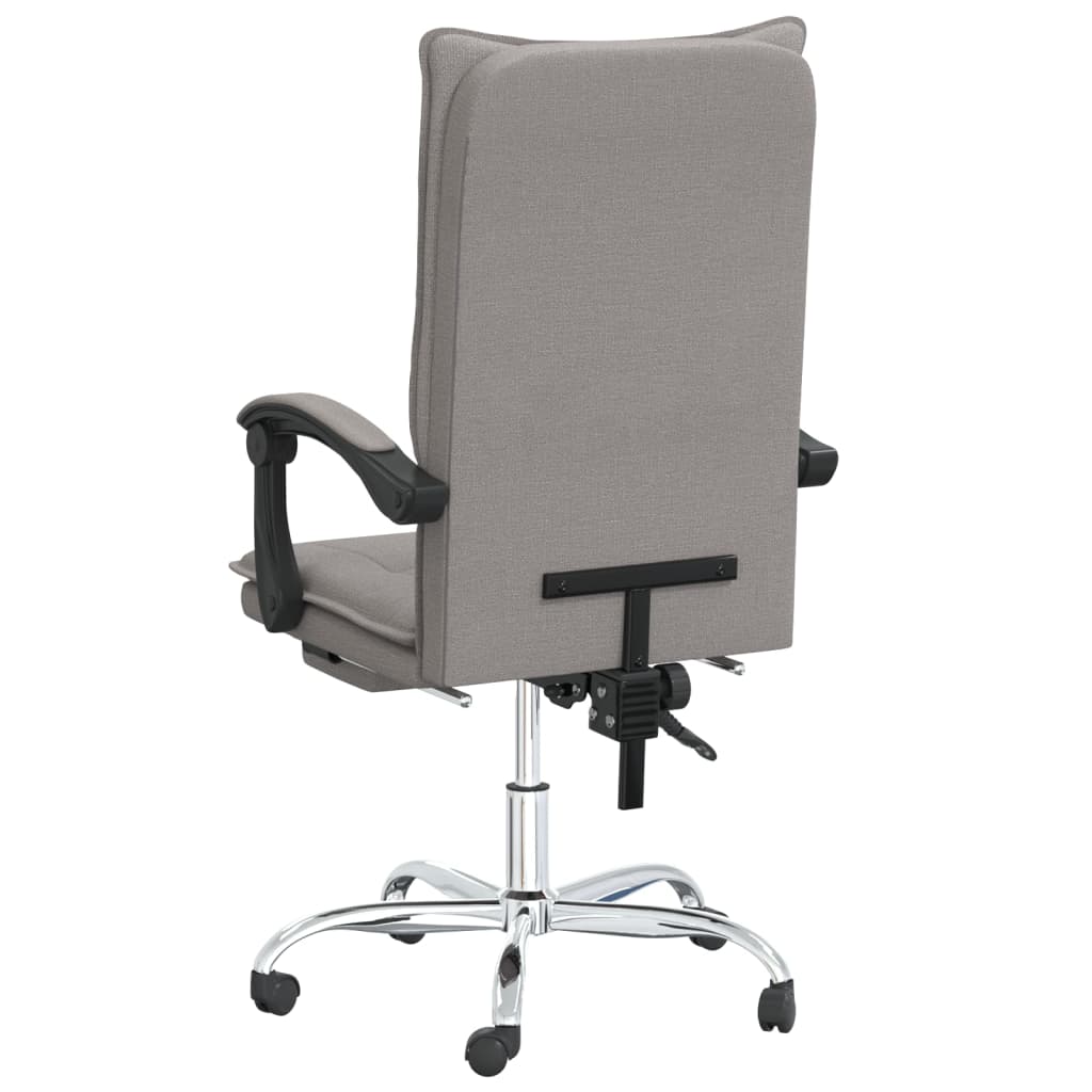 Fauteuil inclinable de bureau Taupe Tissu - XIOS