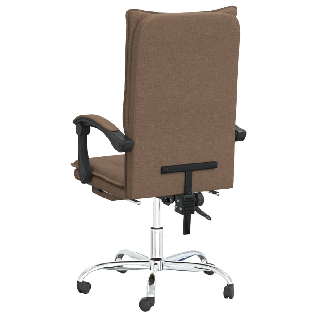 Fauteuil inclinable de bureau Marron Tissu - XIOS