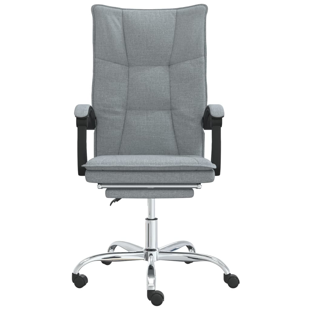 Fauteuil inclinable de bureau Gris clair Tissu - XIOS