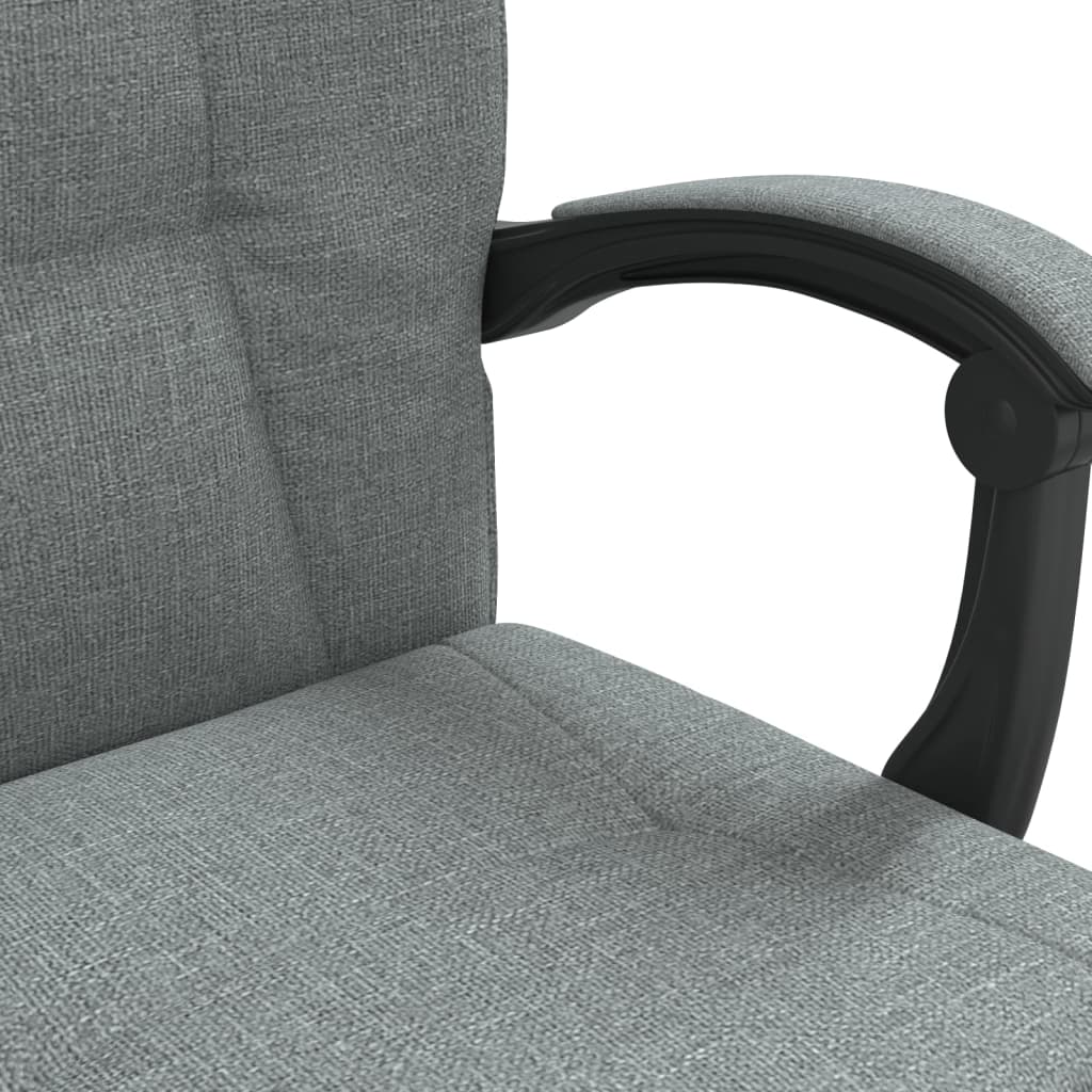 Fauteuil inclinable de bureau Gris foncé Tissu - XIOS