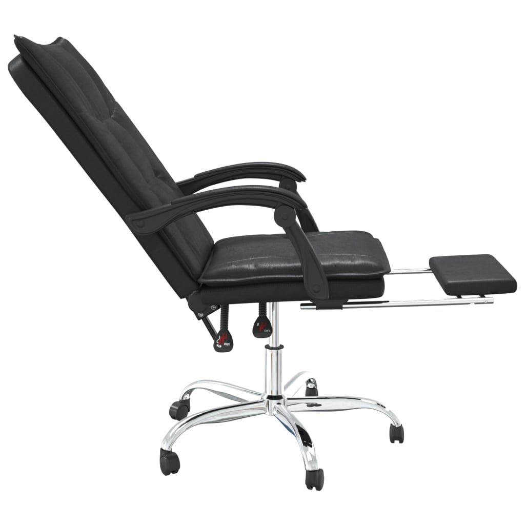 Fauteuil inclinable de bureau Noir Similicuir - XIOS