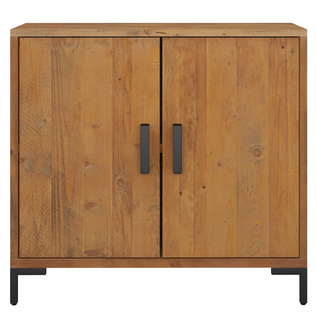 Buffet Marron 75x35x70 cm Bois de pin massif - XIOS