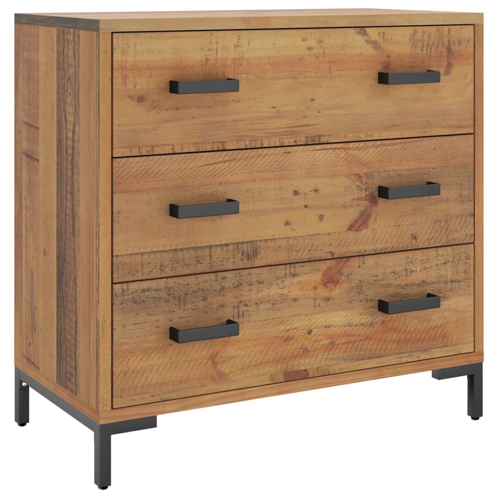 Commode 75x35x70 cm Bois de pin massif Commodes vidaXL