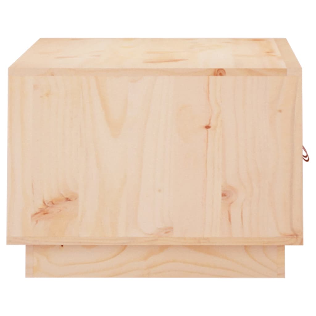Table basse 80x50x35 cm Bois massif de pin - XIOS