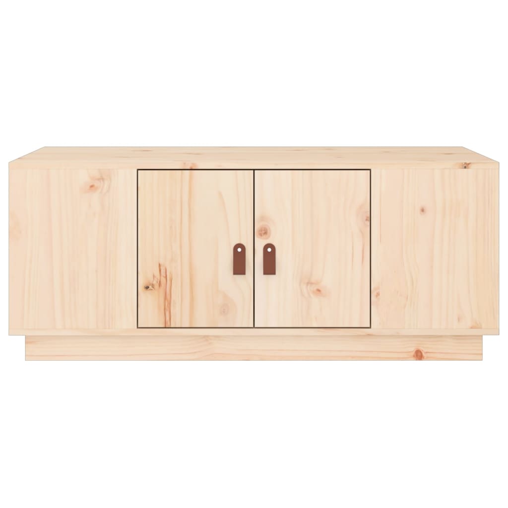 Table basse 100x50x41 cm Bois massif de pin - XIOS