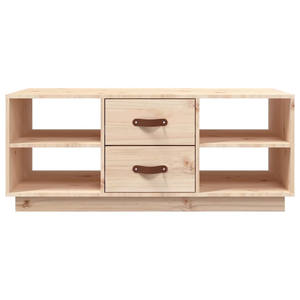 Table basse 100x50x41 cm Bois massif de pin - XIOS